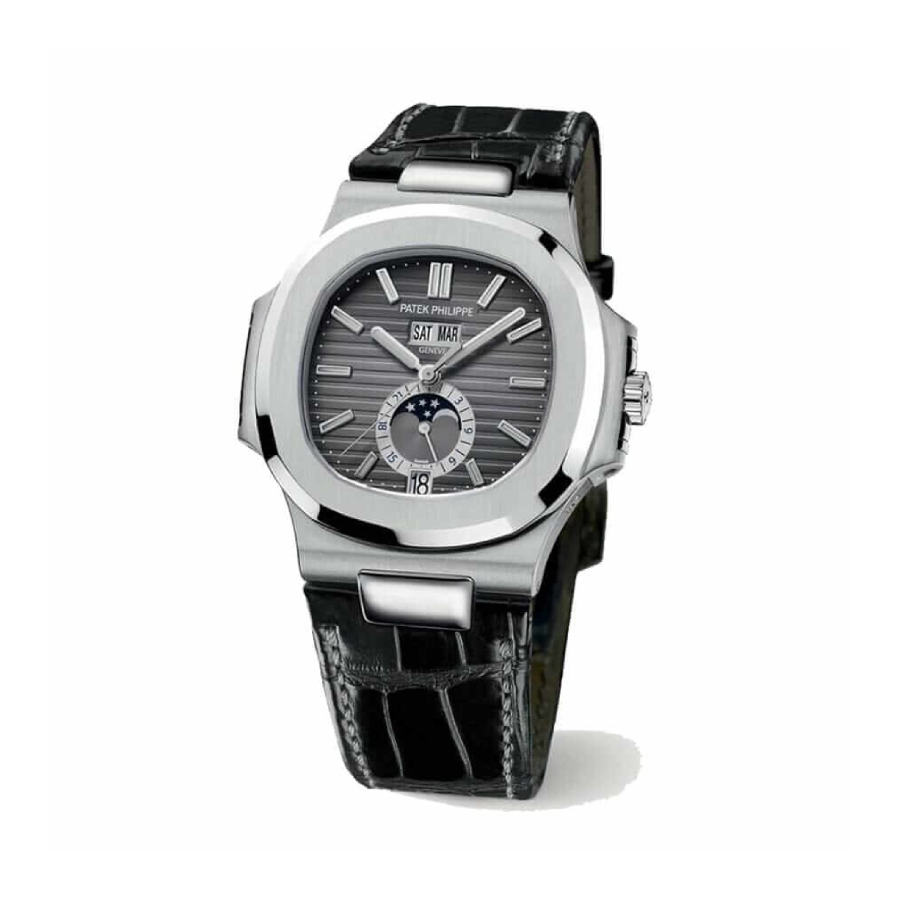 Patek Grey Leather Replica - Image 2