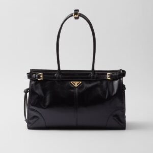 Prada Bonnie Large Leather Handbag