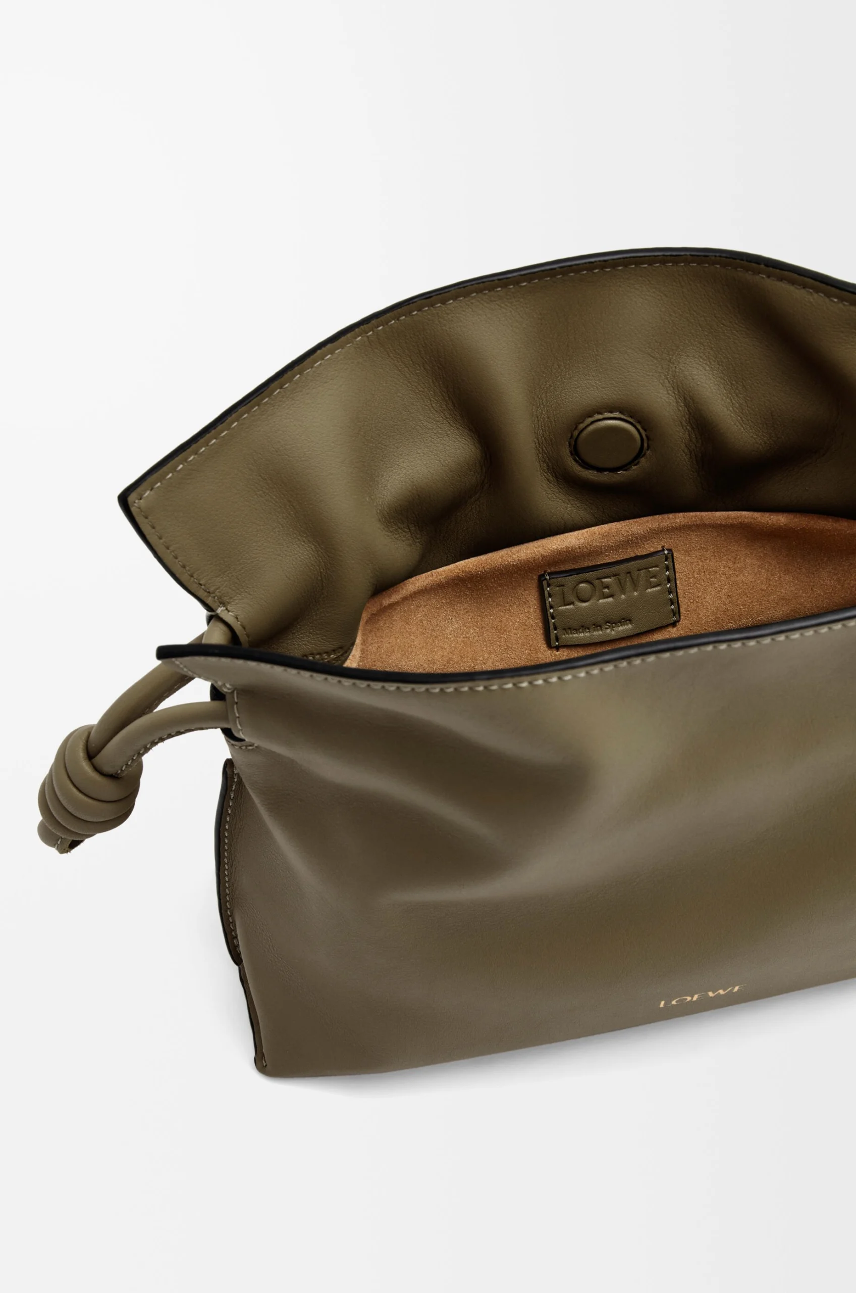 Mini Flamenco clutch in nappa calfskin - Image 4