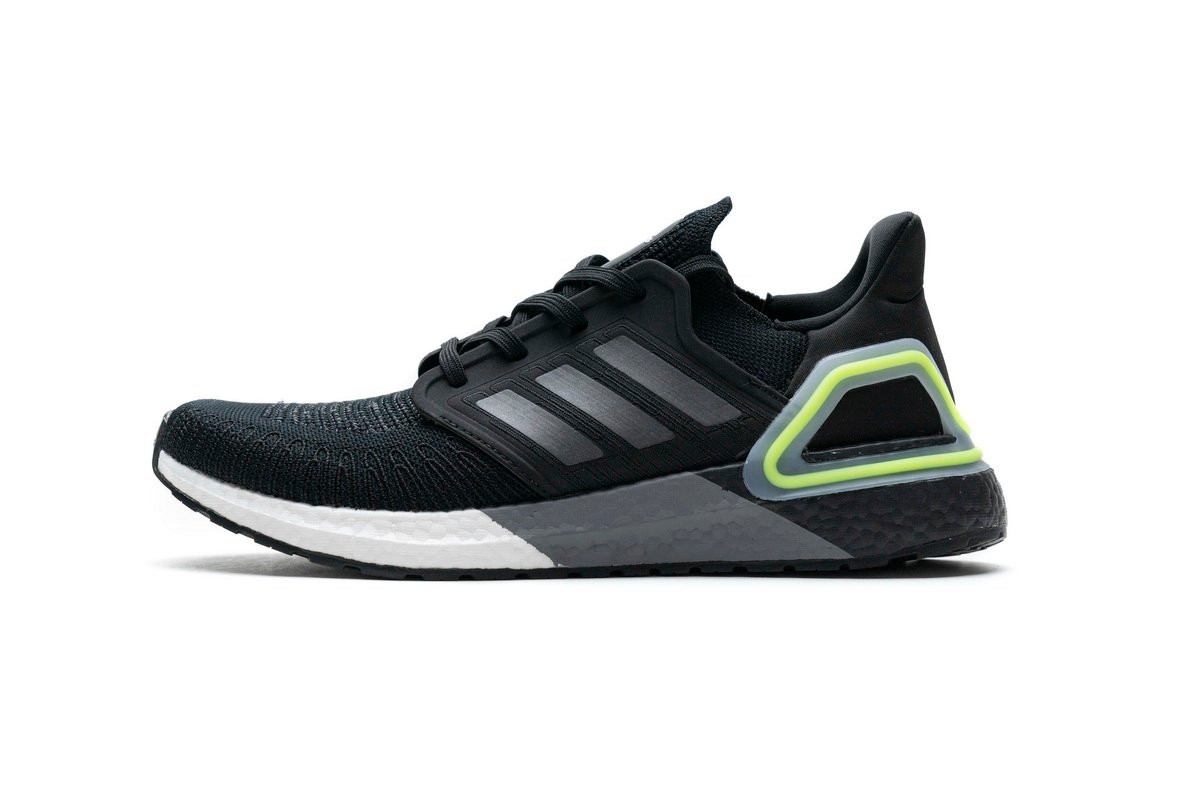 Adidas Ultra BOOST 20 CONSORTIUM Black Grey Green Real Boost FY3452