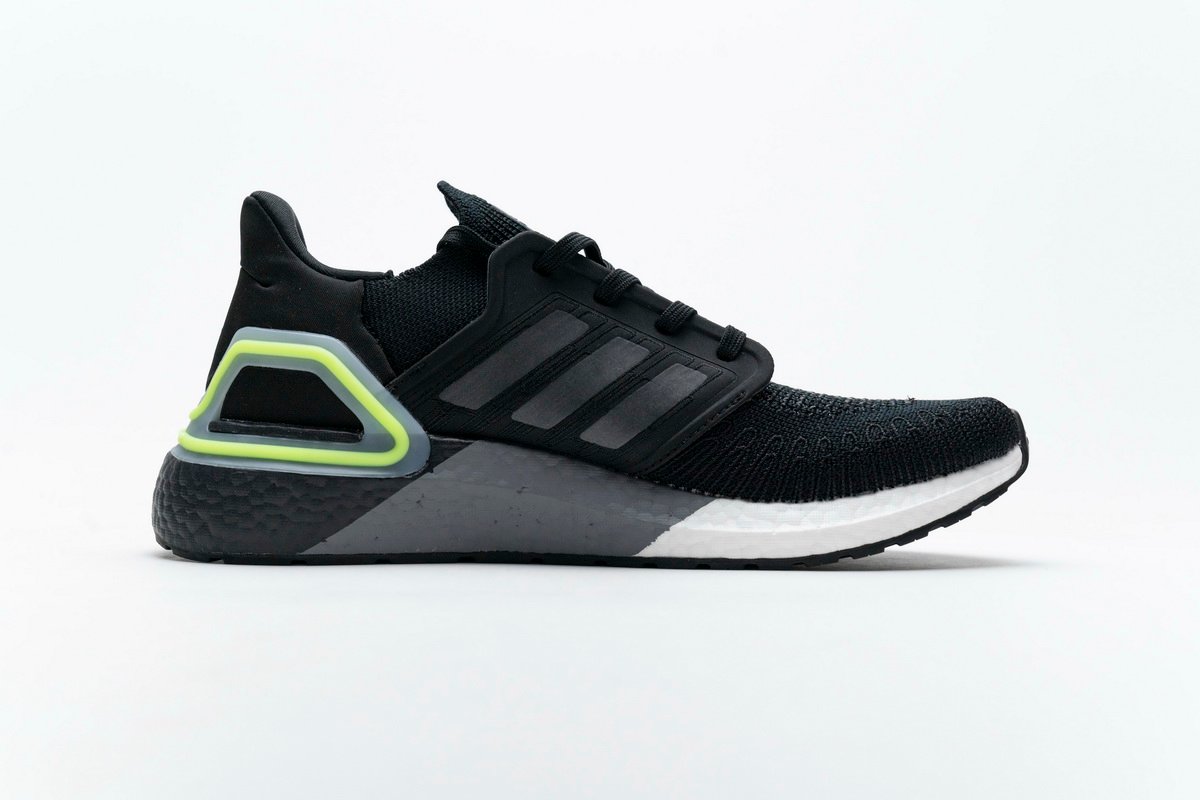 Adidas Ultra BOOST 20 CONSORTIUM Black Grey Green Real Boost FY3452 - Image 3