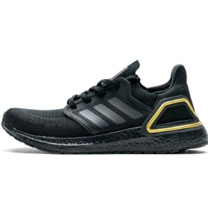 Adidas Ultra Boost 20 Core Black Gold Metallic EG0754