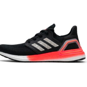 Adidas Ultra Boost 20 Core Black Signal Coral EG0756