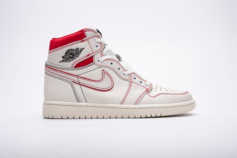 Air Jordan 1 Retro High Phantom Gym Red 555088-160 - Image 3