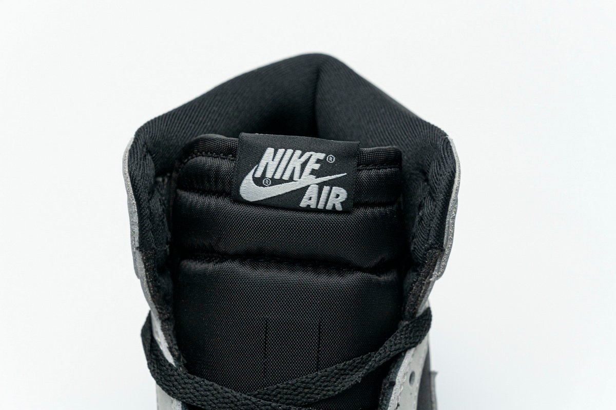 Air Jordan 1 Shadow 2.0 Black Light Smoke Grey 555088-035 - Image 6