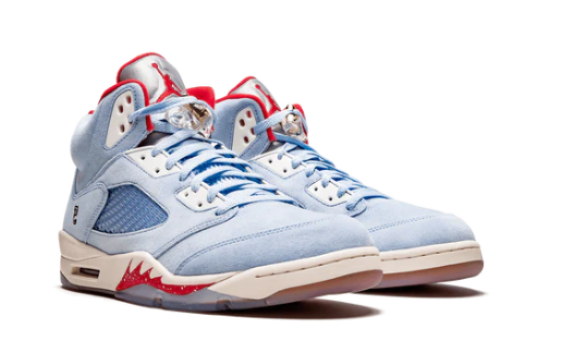 Air Jordan 5 Retro Trophy Room Ice Blue CI1899-400 - Image 2