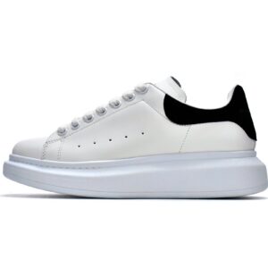 Alexander McQueen Sneaker White Black  462214 WHGP7 9001