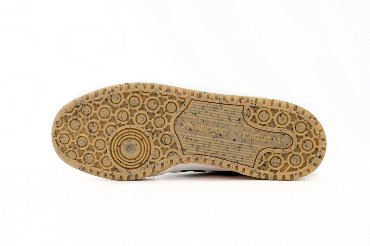 Atmos x adidas Forum Low White Gree HQ6996 - Image 4