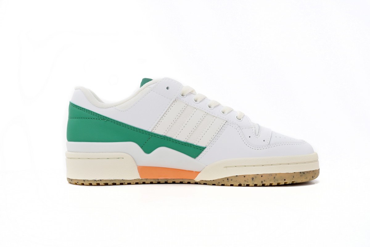 Atmos x adidas Forum Low White Gree HQ6996 - Image 3