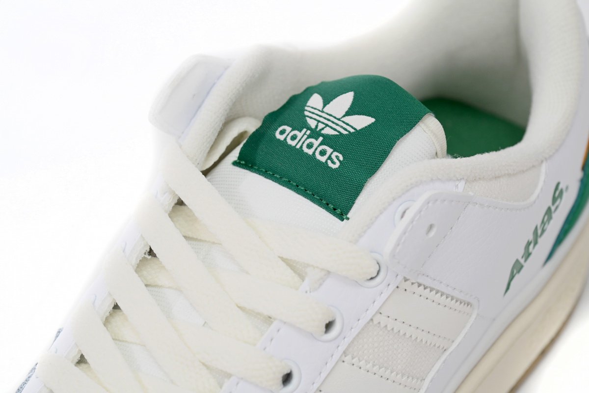 Atmos x adidas Forum Low White Gree HQ6996 - Image 10