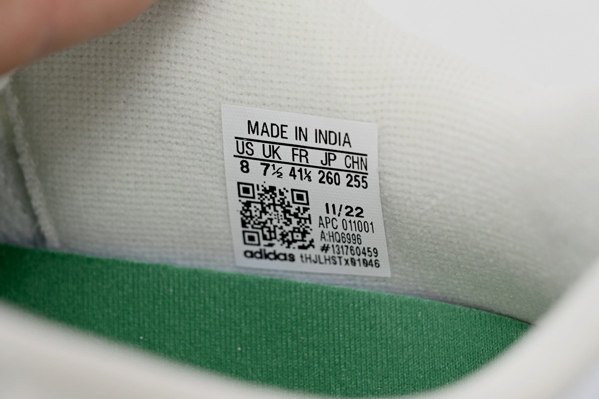 Atmos x adidas Forum Low White Gree HQ6996 - Image 12