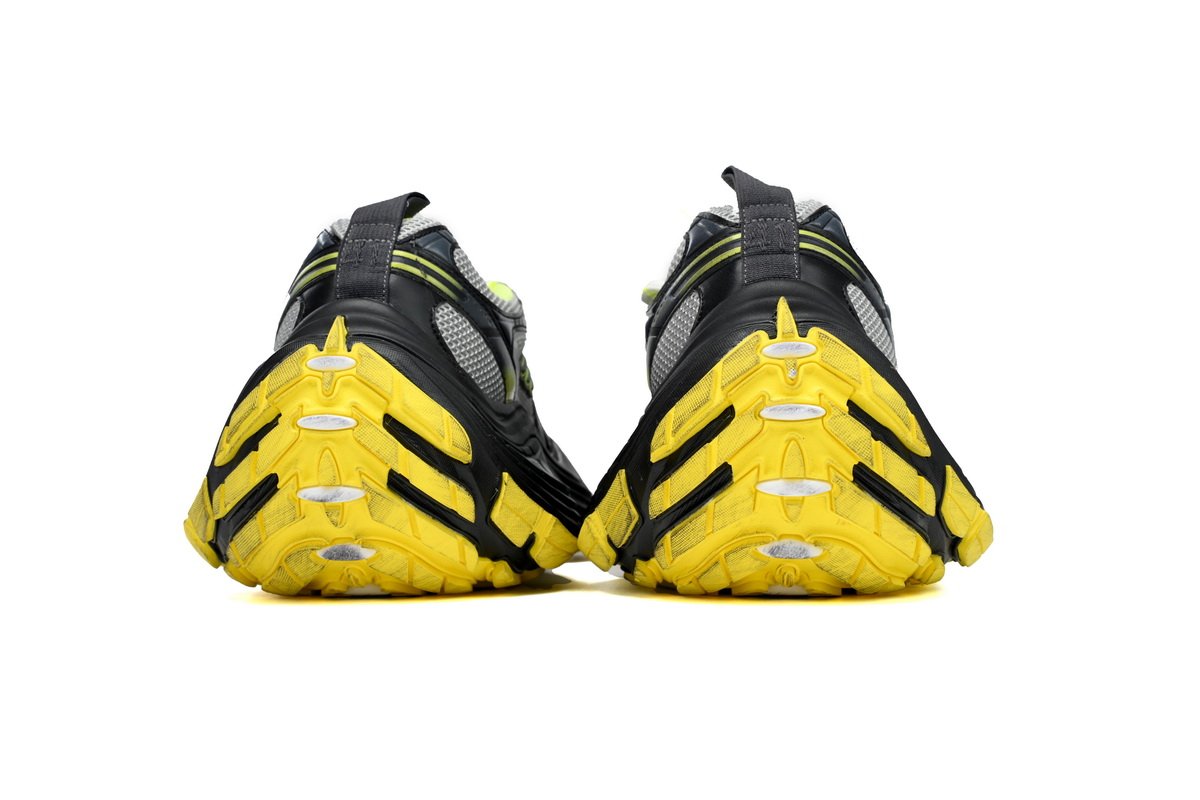 Balenciaga 10 XL White Gray Black Gray Yellow 784342 W2MV2 7010 - Image 4