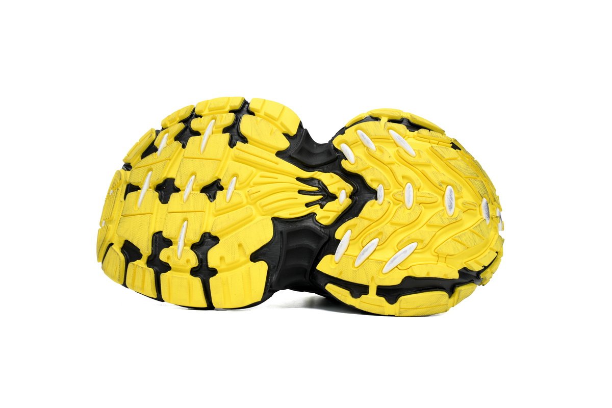 Balenciaga 10 XL White Gray Black Gray Yellow 784342 W2MV2 7010 - Image 5