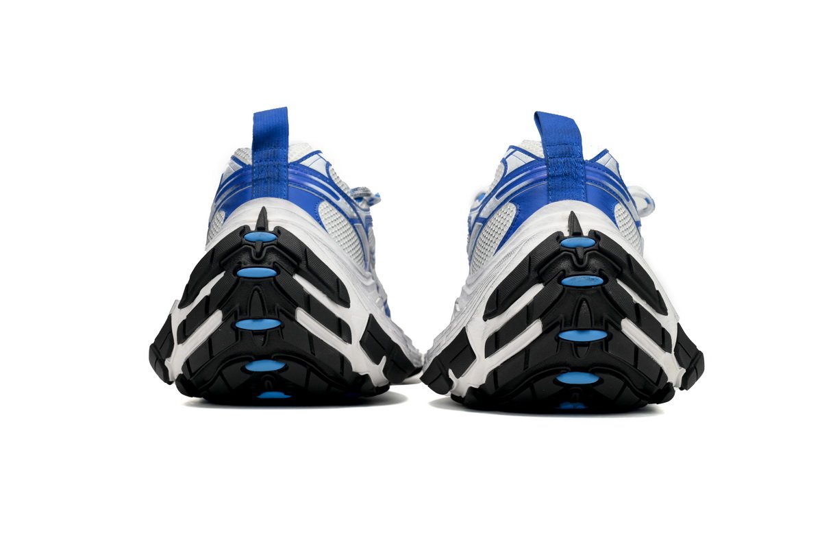 Balenciaga 10 XL White Gray Black White Blue 784342 W2MV2 1214 - Image 4