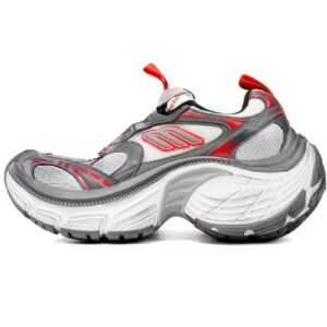 Balenciaga 10 XL White Gray Red 784342 W2MV2 9645