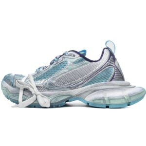 Balenciaga 3XL  White Silver Blue 734734 W3XL5 4095