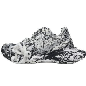 Balenciaga 3XL Luminous White Graffiti 734731 W3XDC 0135