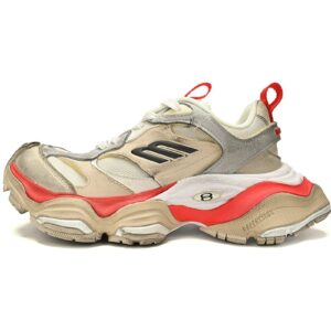 Balenciaga CARGO Sneaker Beige Red 784339-W2MV5-0325