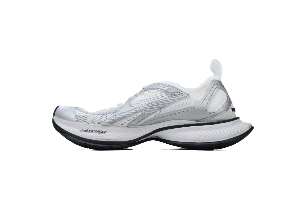 Balenciaga Circuit Sneaker 'Worn-Out -White Silver''  793945 WFLGY 9100