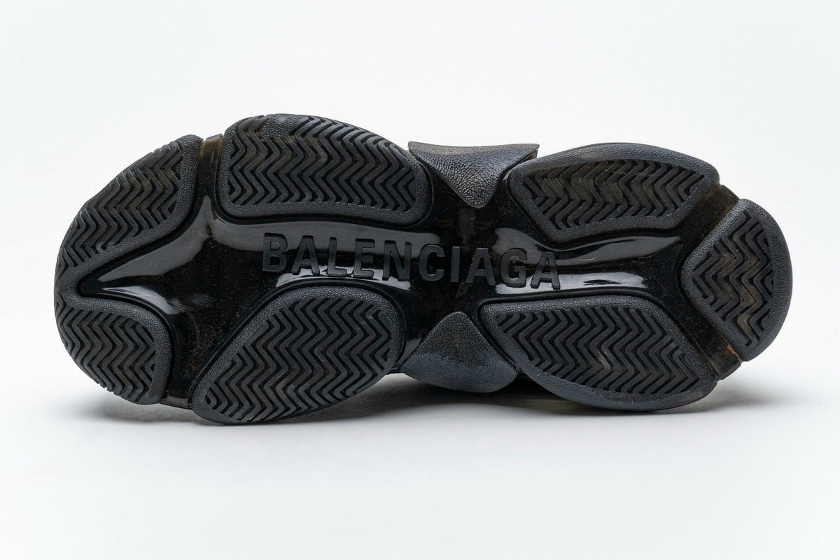 Balenciaga NEW Triple S Black Brown Red 541624 W09O1 2268 - Image 9