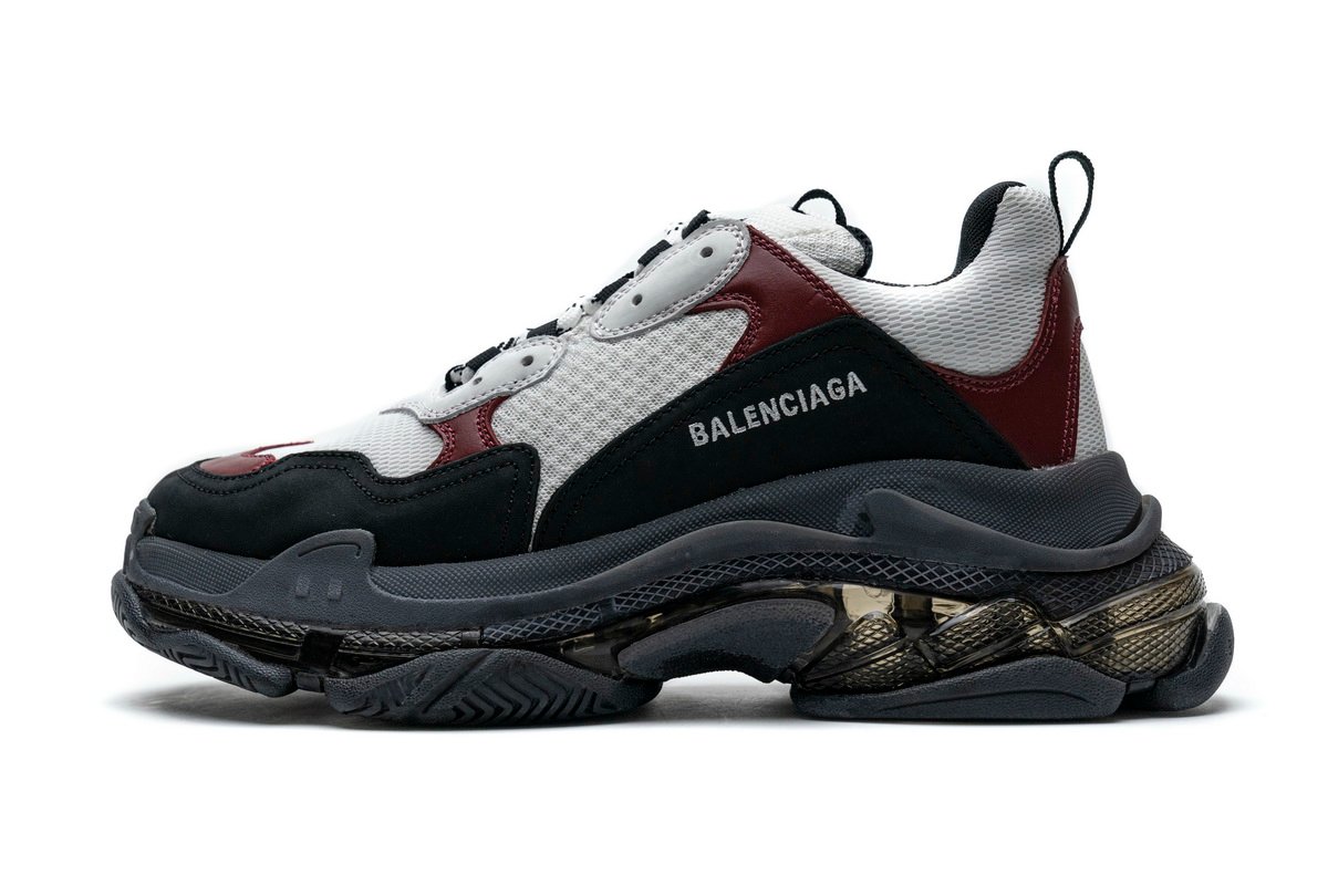 Balenciaga NEW Triple S Black Brown Red 541624 W09O1 2268