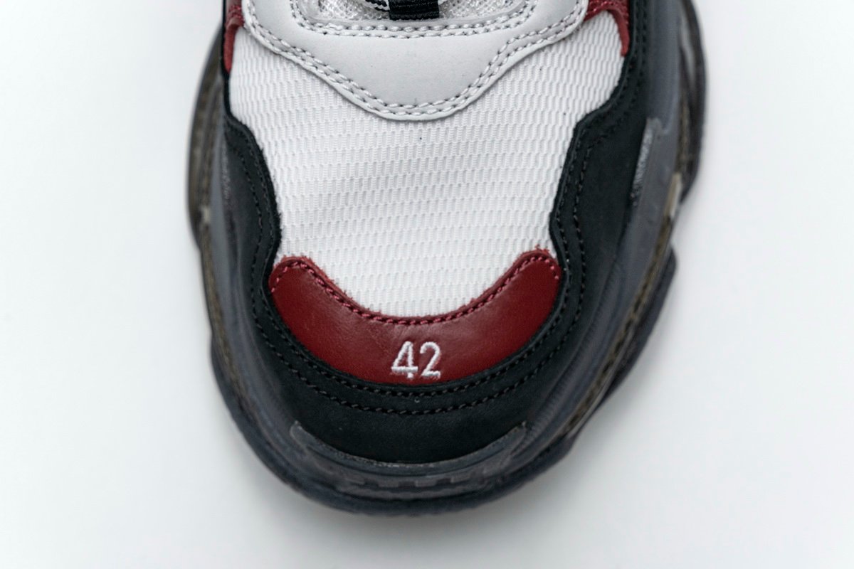 Balenciaga NEW Triple S Black Brown Red 541624 W09O1 2268 - Image 8