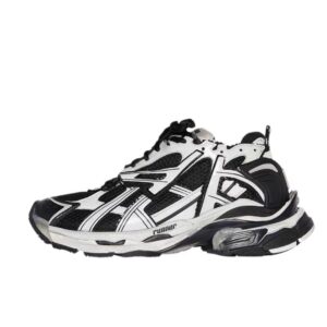 Balenciaga Runner Black White 677402W3RB29010