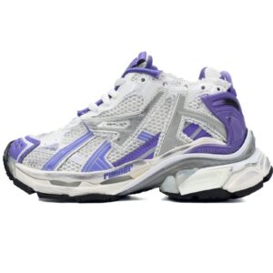 Balenciaga Runner White Purple 677402 W3RB2 5901