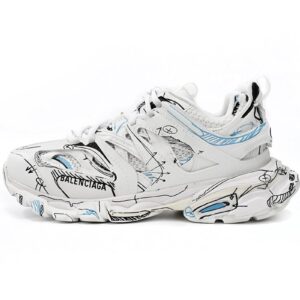 Balenciaga Track. Black Graffiti Art 542436 W3SRA 9014