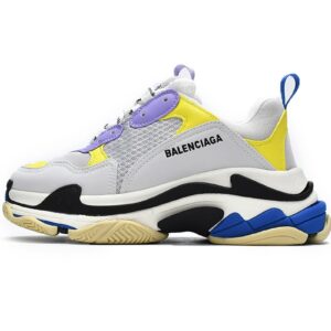Balenciaga Triple S Black Grey Blue  524039 W09OH 8081