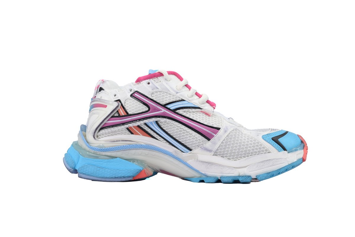 Balenciaga Wmns Runner Sneaker 'Grey Multi-Color' 772767 W3RMU 9458 - Image 2