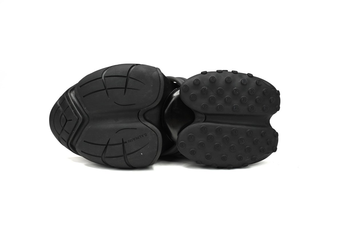 BALMAIN Multikolor Buty sportowe Black YM1VJ309 - Image 5