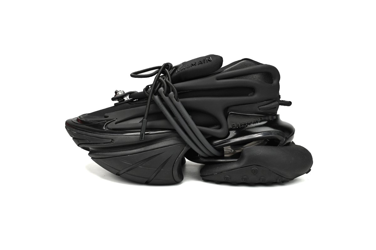 BALMAIN Multikolor Buty sportowe Black YM1VJ309