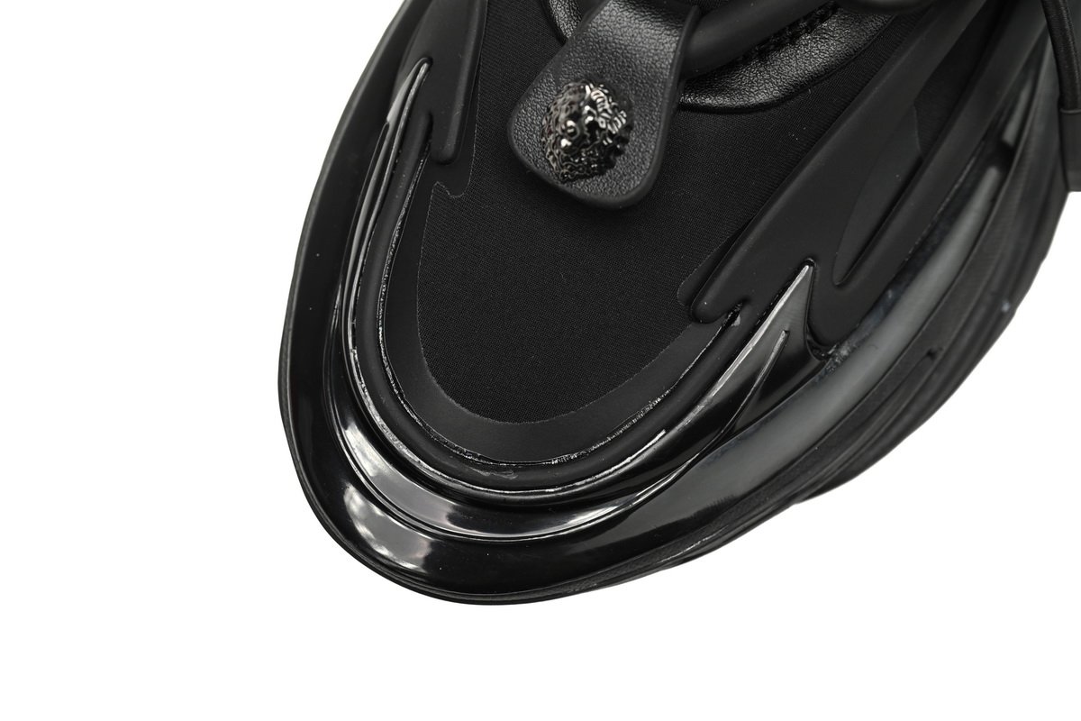 BALMAIN Multikolor Buty sportowe Black YM1VJ309 - Image 7