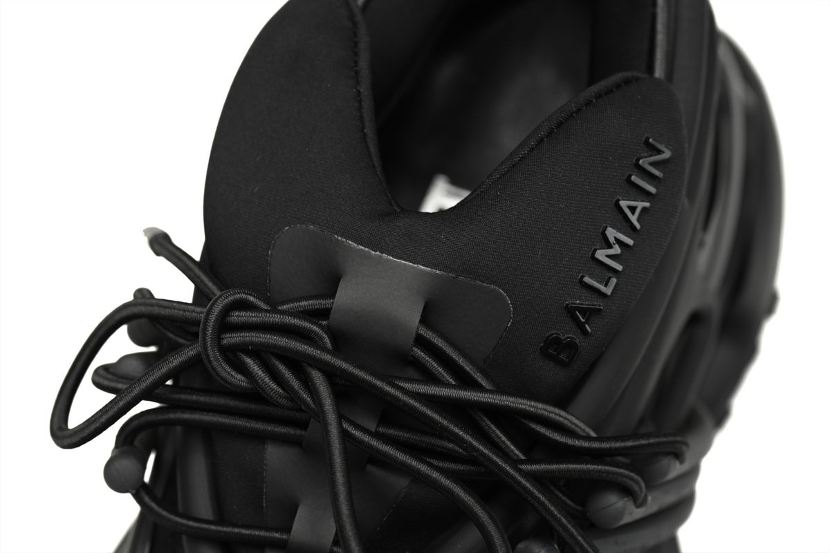 BALMAIN Multikolor Buty sportowe Black YM1VJ309 - Image 8