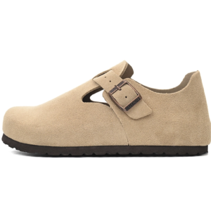 Birkenstock London Suede Sandals Taupe 1010504