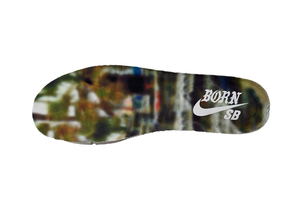 Born x Raised x Nike SB Dunk Low Blue White FN7819-400 - Image 9