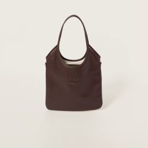 IVY Leather Handbag Shrubby Oak Color