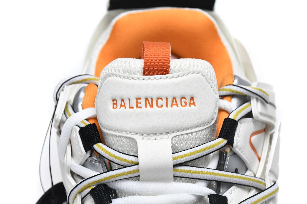 Balenciaga Track White Orange Black 542436 W1GB1 9059 - Image 8
