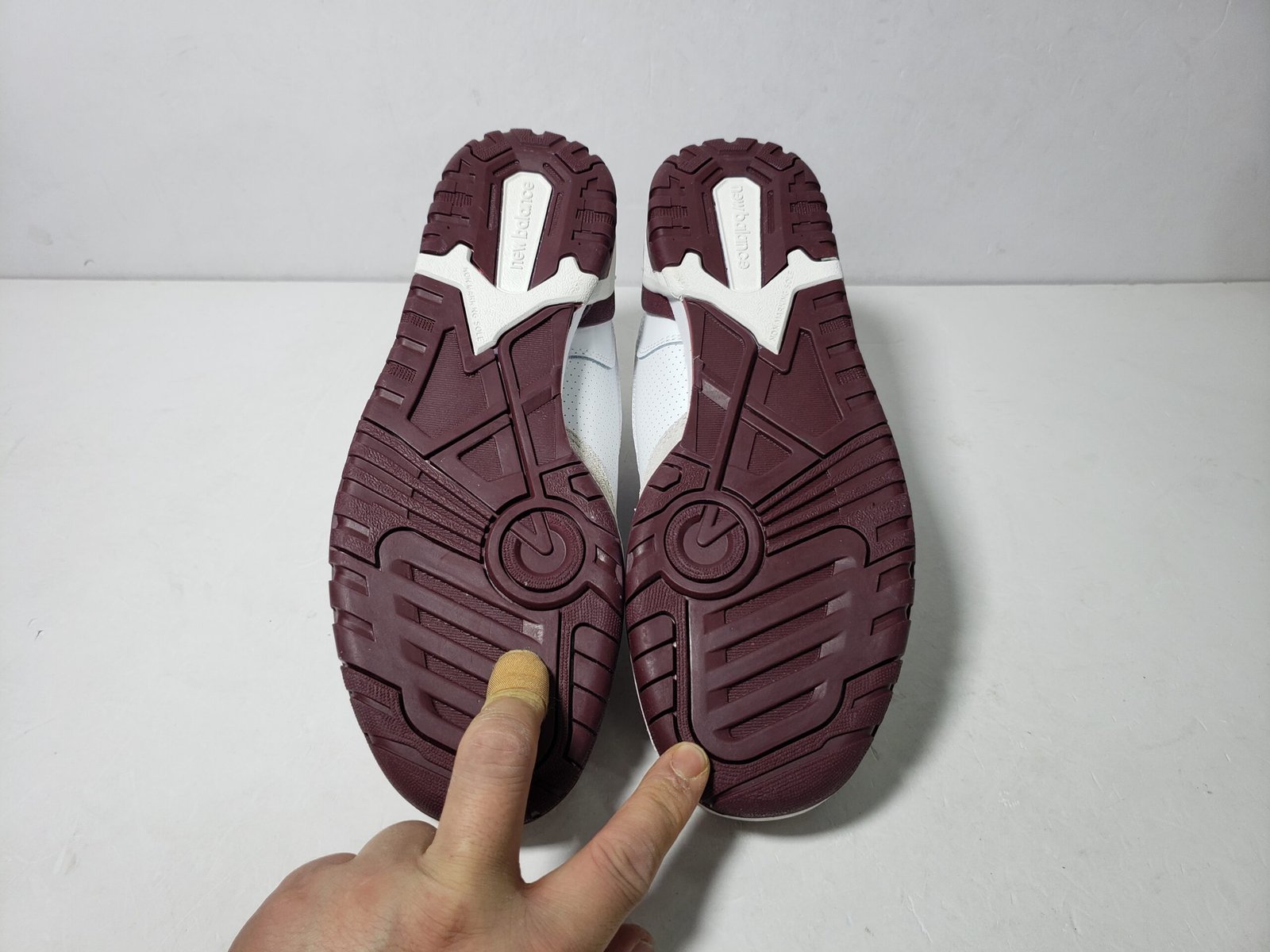 New Balance 550 Sea Salt Burgundy  BB550LI1 - Image 7