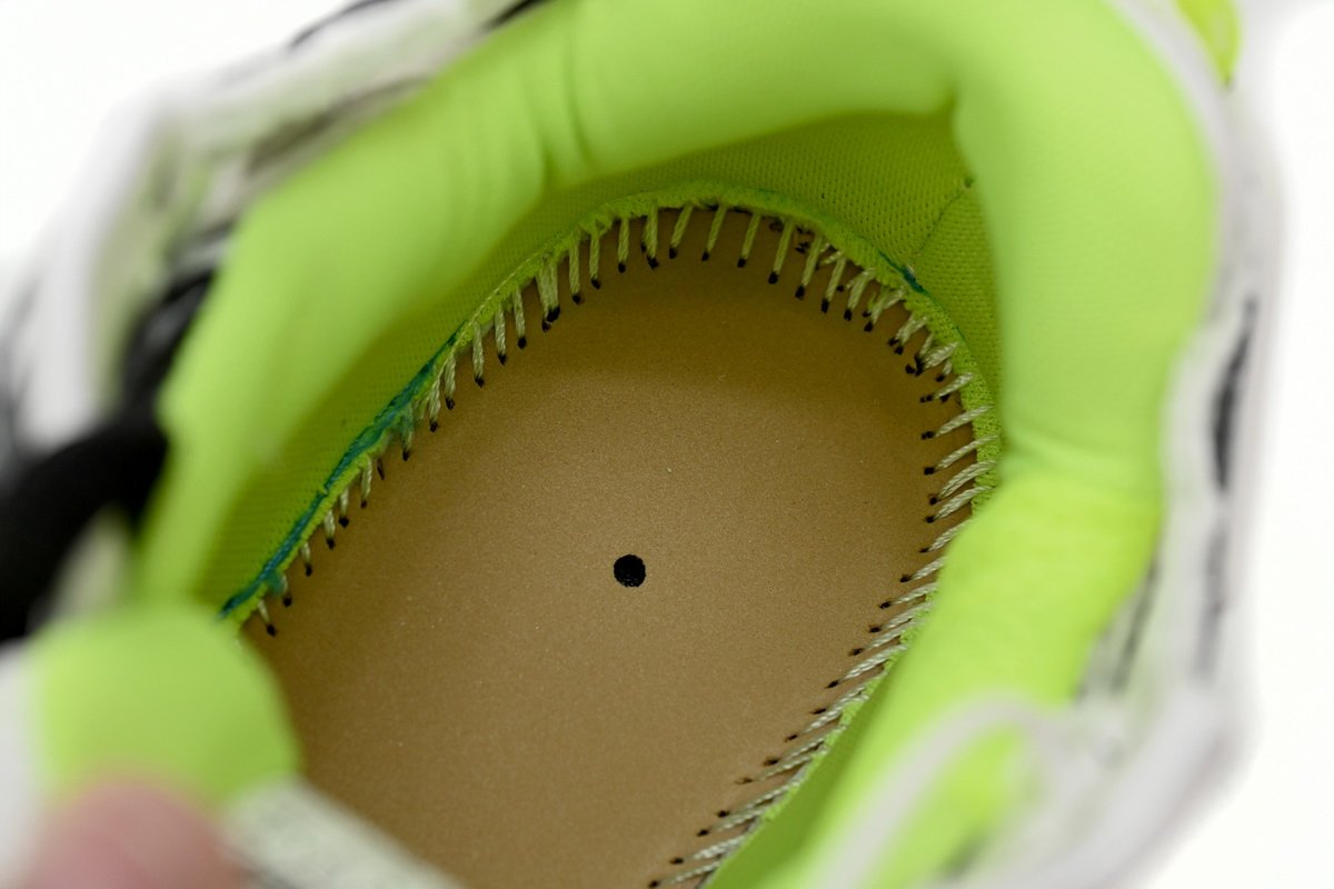 Balenciaga Runner Black white, and Yellow 677402 W3RBP 1093 - Image 12