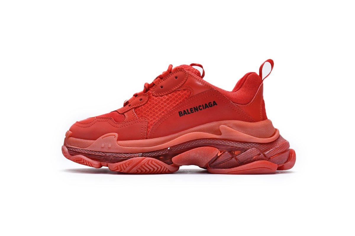 Balenciaga Triple S Red Clear Sole 541624W09O16500