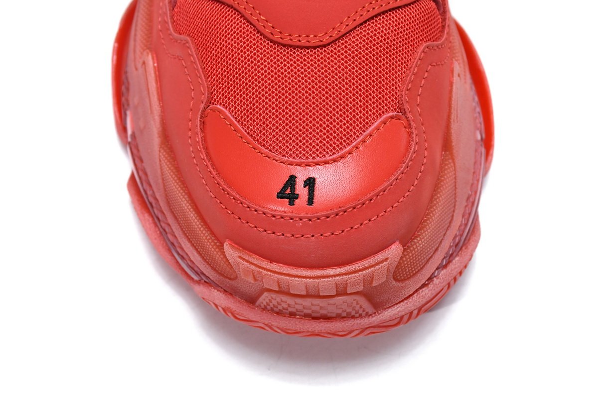 Balenciaga Triple S Red Clear Sole 541624W09O16500 - Image 10