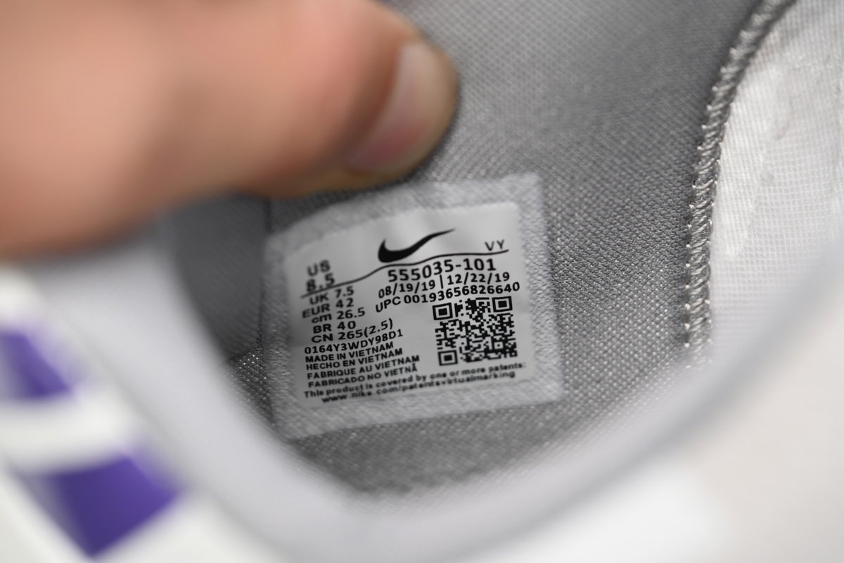 Nike Kobe 8 Low White/Purple-Yello 555035-101 - Image 4