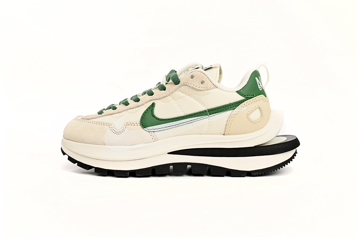 Sacai x Nike VaporWaffle Sesame and Beige Green DD1875-102