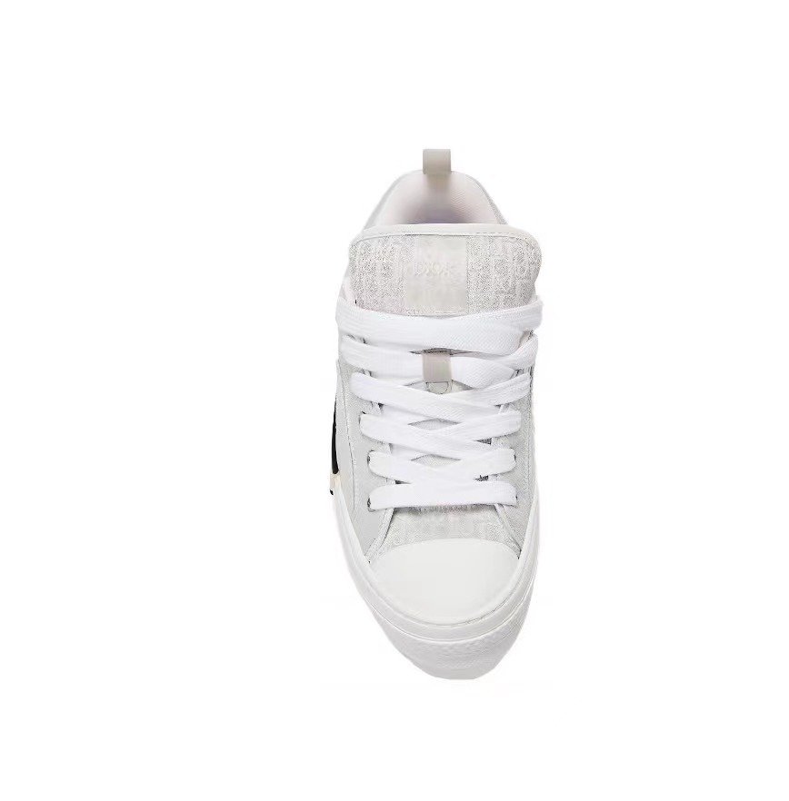 Dior B23 Skater Low Top Cream Dior Oblique Jacquard 3SN292ZUY_H800 - Image 4