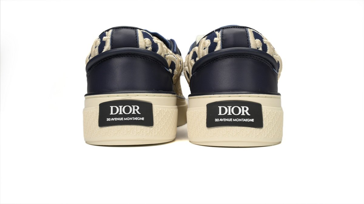 Dior B33 Sneakers  Release Deep Dlue Relief 3SN272 ZIR1 6536 - Image 4