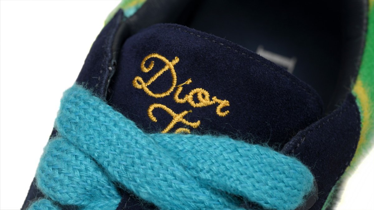 Dior B33 Sneakers Release Navy Dlue Stripes 3SN272 ZIR1 6536 - Image 8