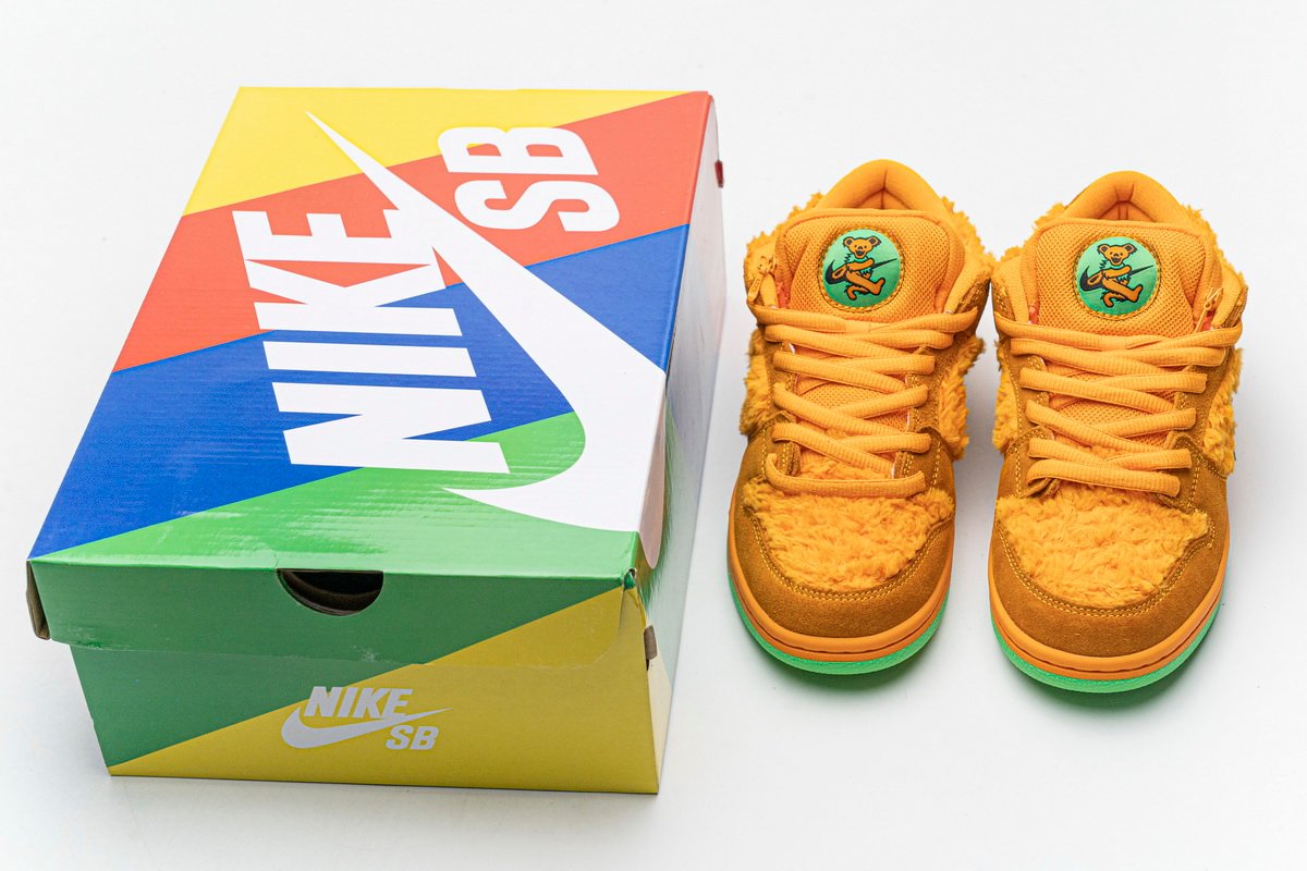 Grateful Dead x Nike SB Dunk Low Pro QS  “ Orange Bear”  CJ5378-800 - Image 2