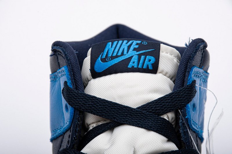 Air Jordan 1 Retro High Obsidian UNC 555088-140 - Image 6